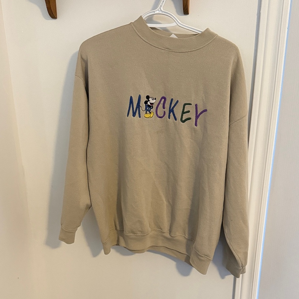 Mickey Mouse Beige Sweater